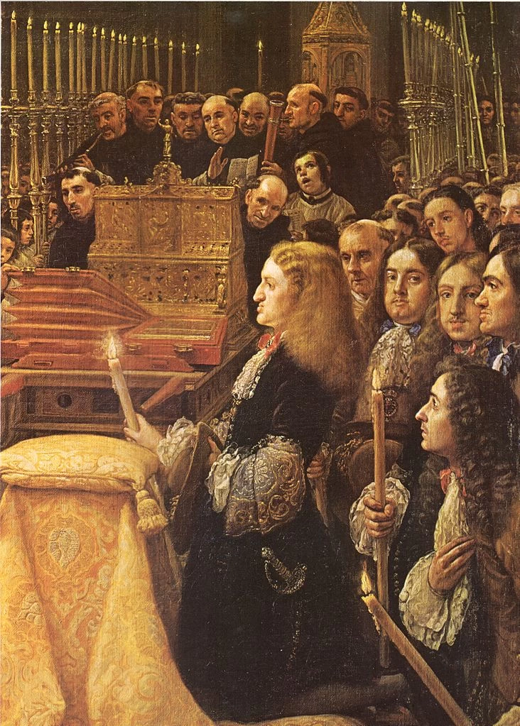 Adorazione della Sacra Forma - Real Sitio de San Lorenzo de El Escorial, dettaglio